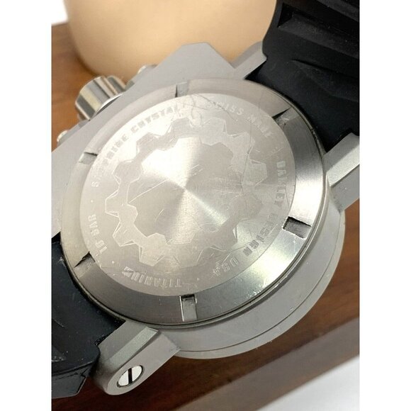 Oakley Gearbox Men's Watch Swiss Quartz Titanium Case Black Dial Rubber … - Picture 6 of 14